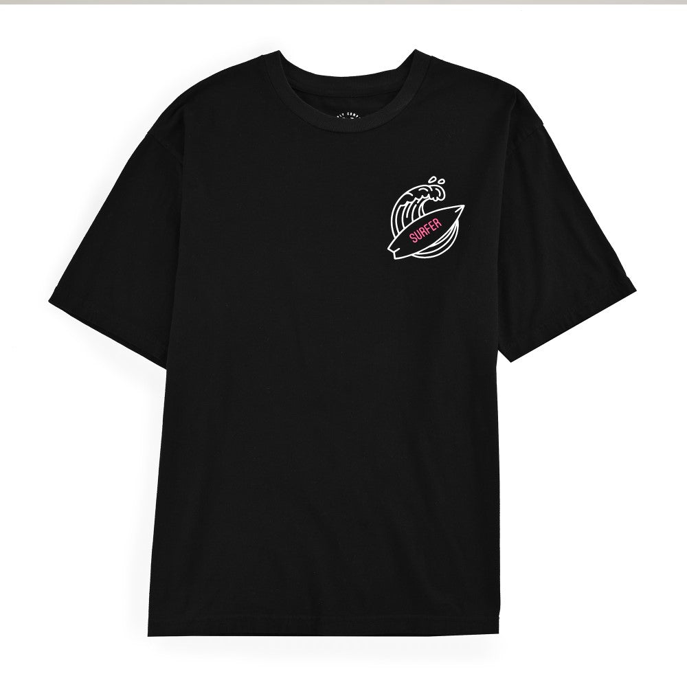 Playera Supply Oversize A968 Negro