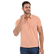 Playera Supply Slim Fit Cuello Polo 0884 Mamey