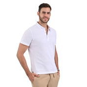 Playera Supply Slim Fit Cuello Polo 0889 Blanco