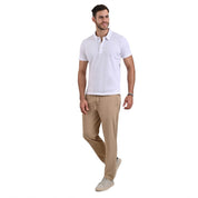 Playera Supply Slim Fit Cuello Polo 0889 Blanco