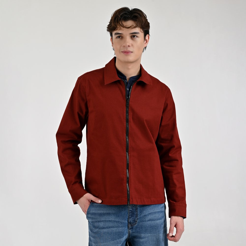Chamarra Supply Para Caballero Regular Fit 0995 Rojo