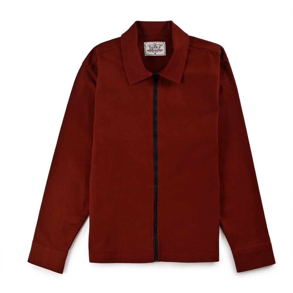 Chamarra Supply Para Caballero Regular Fit 0995 Rojo