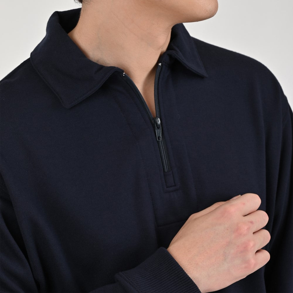 Sudadera Supply Para Caballero Regular Fit A910 Azul Marino