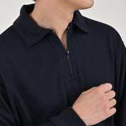 Sudadera Supply Para Caballero Regular Fit A910 Azul Marino