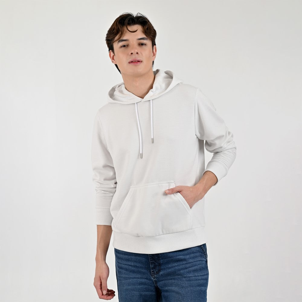 Sudadera Supply Para Caballero Regular Fit F910 Blanco