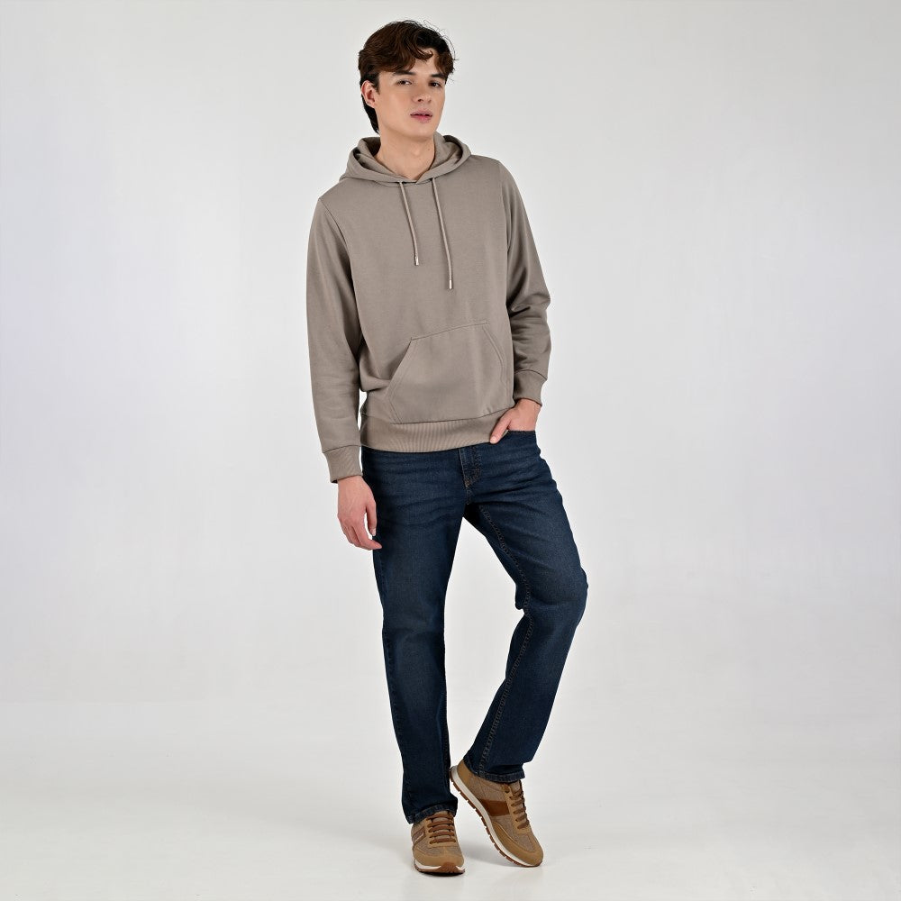 Sudadera Supply Para Caballero Regular Fit F910 Cocoa