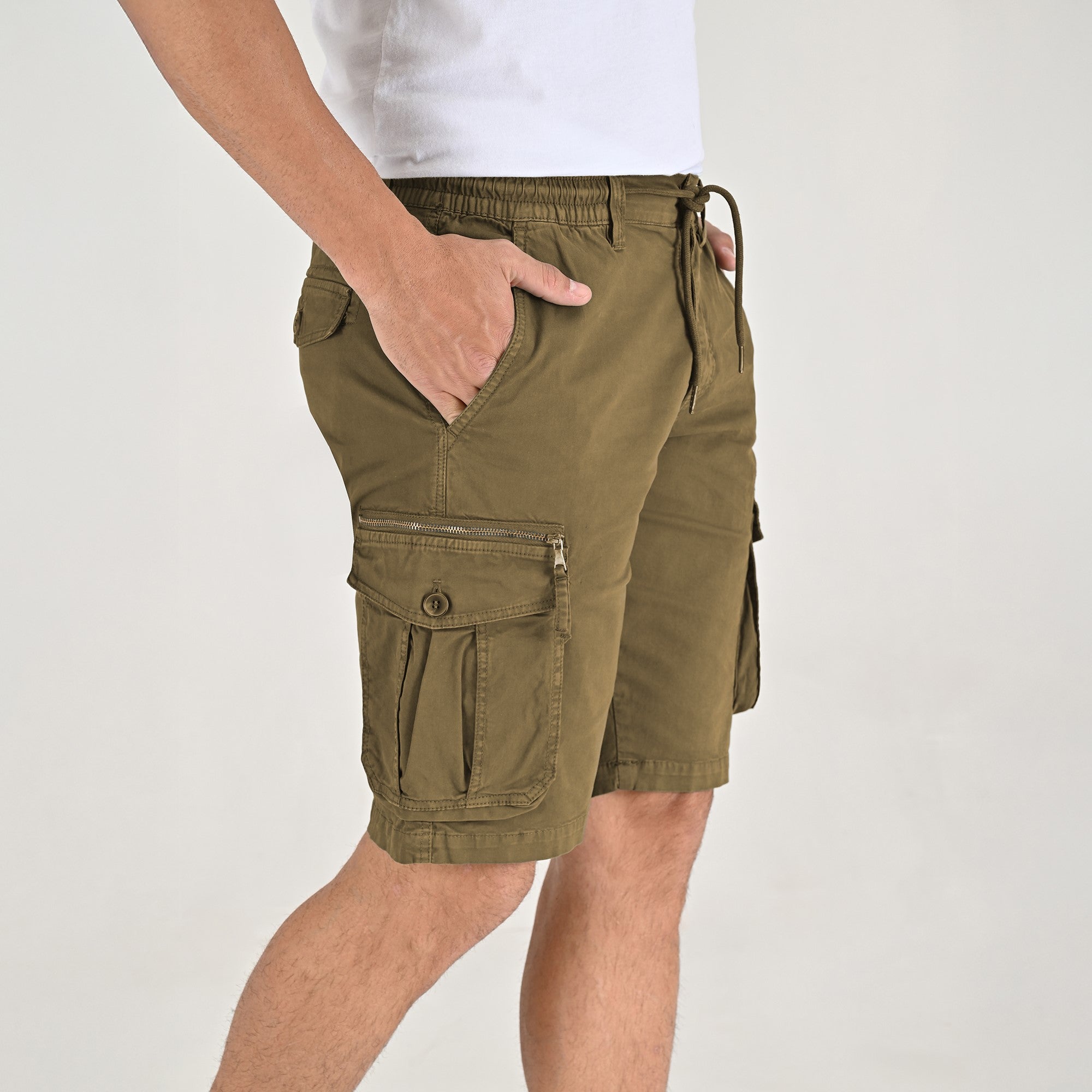 Bermuda cargo Supply Regular Fit  8007 Kaki