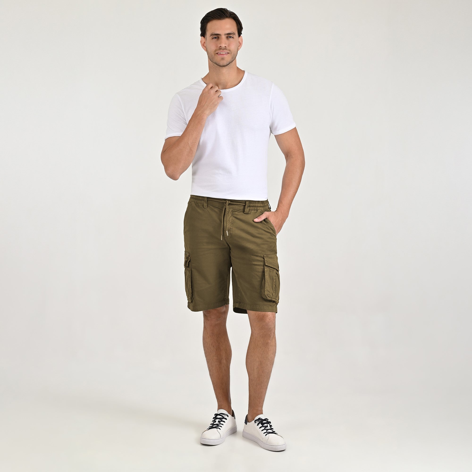 Bermuda cargo Supply Regular Fit  8007 Kaki