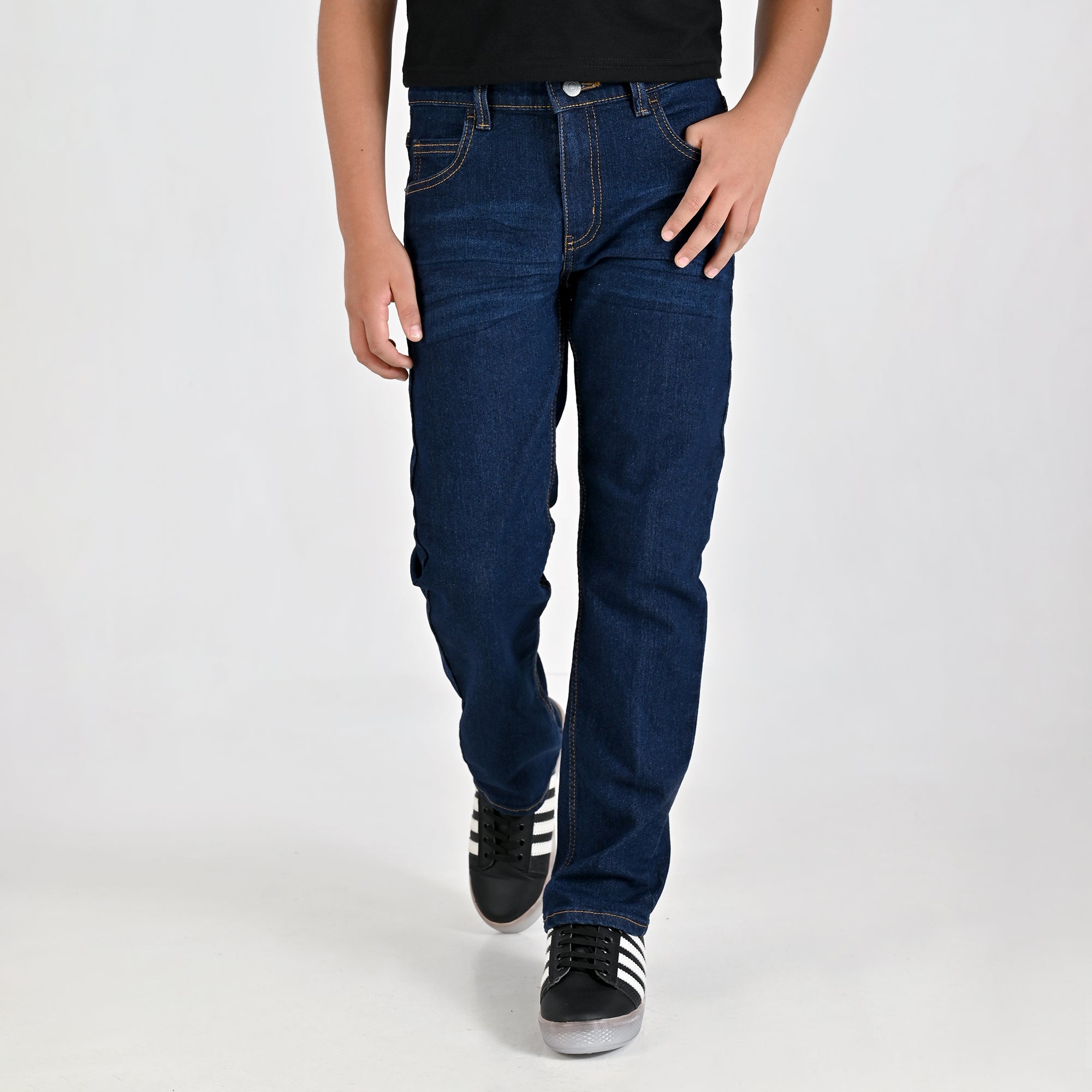 Pantalón de Mezclilla Yale Boys Slim Fit 2944 Marino