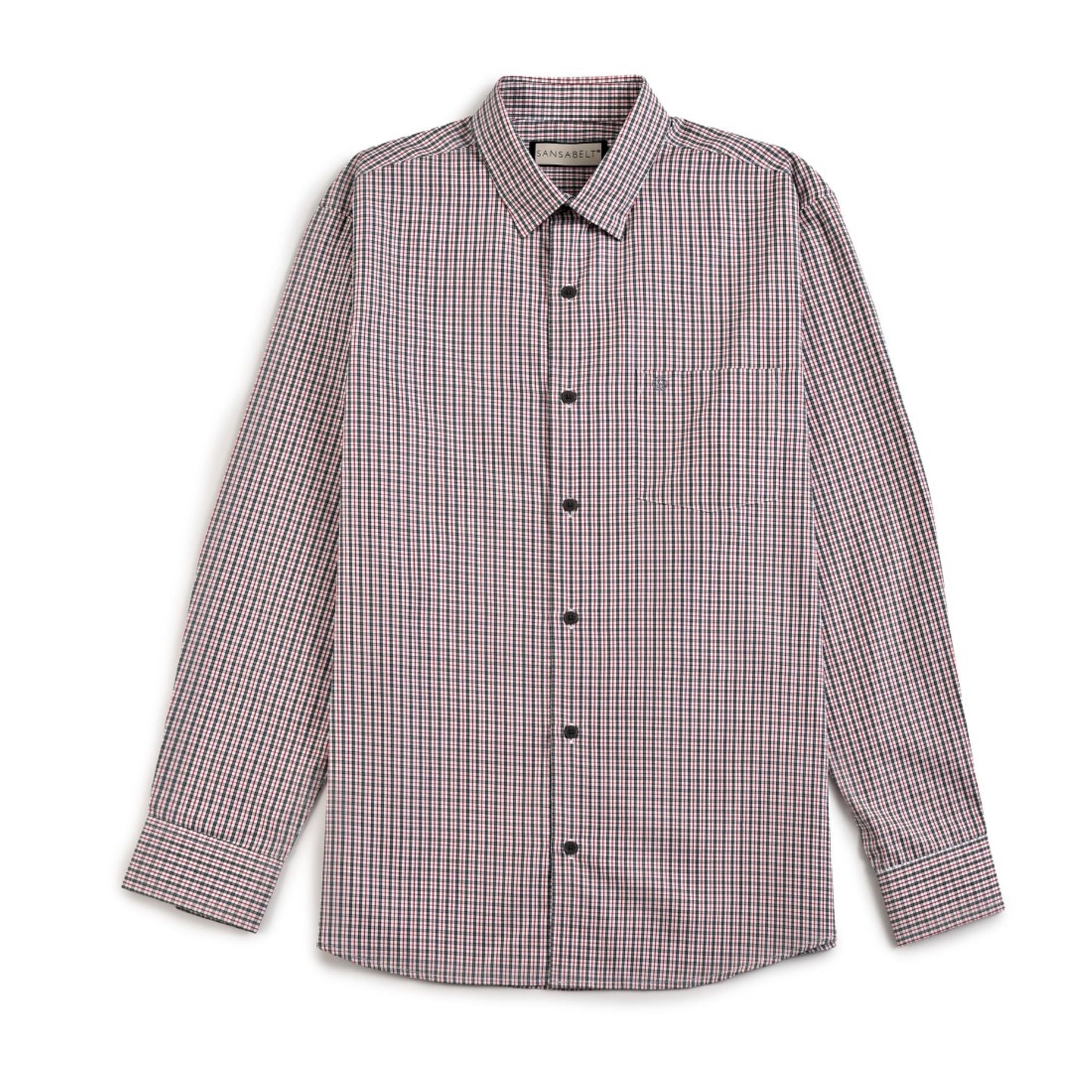 Camisa Sansabelt Regular Fit Boton Oculto 3792