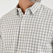 Camisa Sansabelt Para Caballero Manga Larga Regular Fit 8059 Pistache