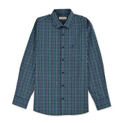 Camisa Sansabelt Para Caballero Manga Larga Regular Fit 8062 Azul Marino