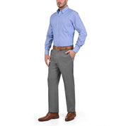 Camisa Sansabelt Regular Fit Manga Larga Boton Oculto 3811