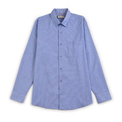 Camisa Sansabelt Regular Fit Manga Larga Boton Oculto 3811