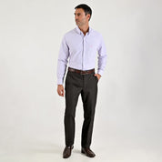Camisa de vestir Sansabelt Regular Fit Manga larga 7571 Rosa