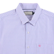 Camisa de vestir Sansabelt Regular Fit Manga larga 7571 Rosa