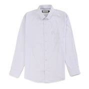 Camisa Sansabelt Para Caballero Manga Larga Regular Fit 7966 Blanco