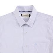 Camisa Sansabelt Para Caballero Manga Larga Regular Fit 8057 Azul