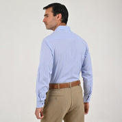Camisa Sansabelt Regular Fit Botón Oculto Manga Larga 3050