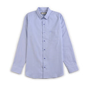 Camisa Sansabelt Regular Fit Manga Larga Boton Oculto 3808