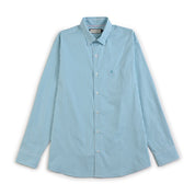 Camisa Sansabelt Regular Fit Manga Larga Boton Oculto 3810