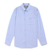 Camisa de vestir Sansabelt Regular Fit Manga larga 7566 Blanco