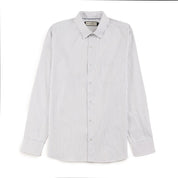 Camisa Sansabelt Para Caballero Manga Larga Regular Fit 8059 Blanco