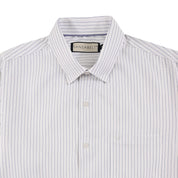 Camisa Sansabelt Para Caballero Manga Larga Regular Fit 8059 Blanco