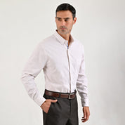 Camisa de vestir Sansabelt Regular Fit Manga larga 7561 Kaki