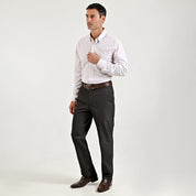 Camisa de vestir Sansabelt Regular Fit Manga larga 7561 Kaki