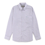 Camisa Sansabelt Para Caballero Manga Larga Regular Fit 8063 Blanco
