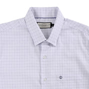 Camisa Sansabelt Para Caballero Manga Larga Regular Fit 8068 Blanco