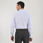 Camisa de vestir Sansabelt Regular Fit Manga larga 7573 Blanco