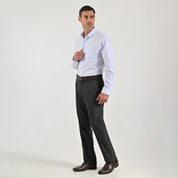 Camisa de vestir Sansabelt Regular Fit Manga larga 7573 Blanco