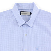 Camisa de vestir Sansabelt Regular Fit Manga larga 7573 Blanco