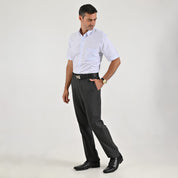 Camisa casual Sansabelt Regular Fit Manga corta 7573 Blanco