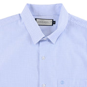 Camisa casual Sansabelt Regular Fit Manga corta 7573 Blanco