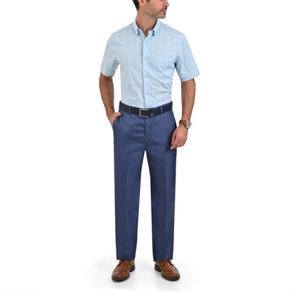 Camisa Sansabelt Regular Fit  Botón Oculto 3804