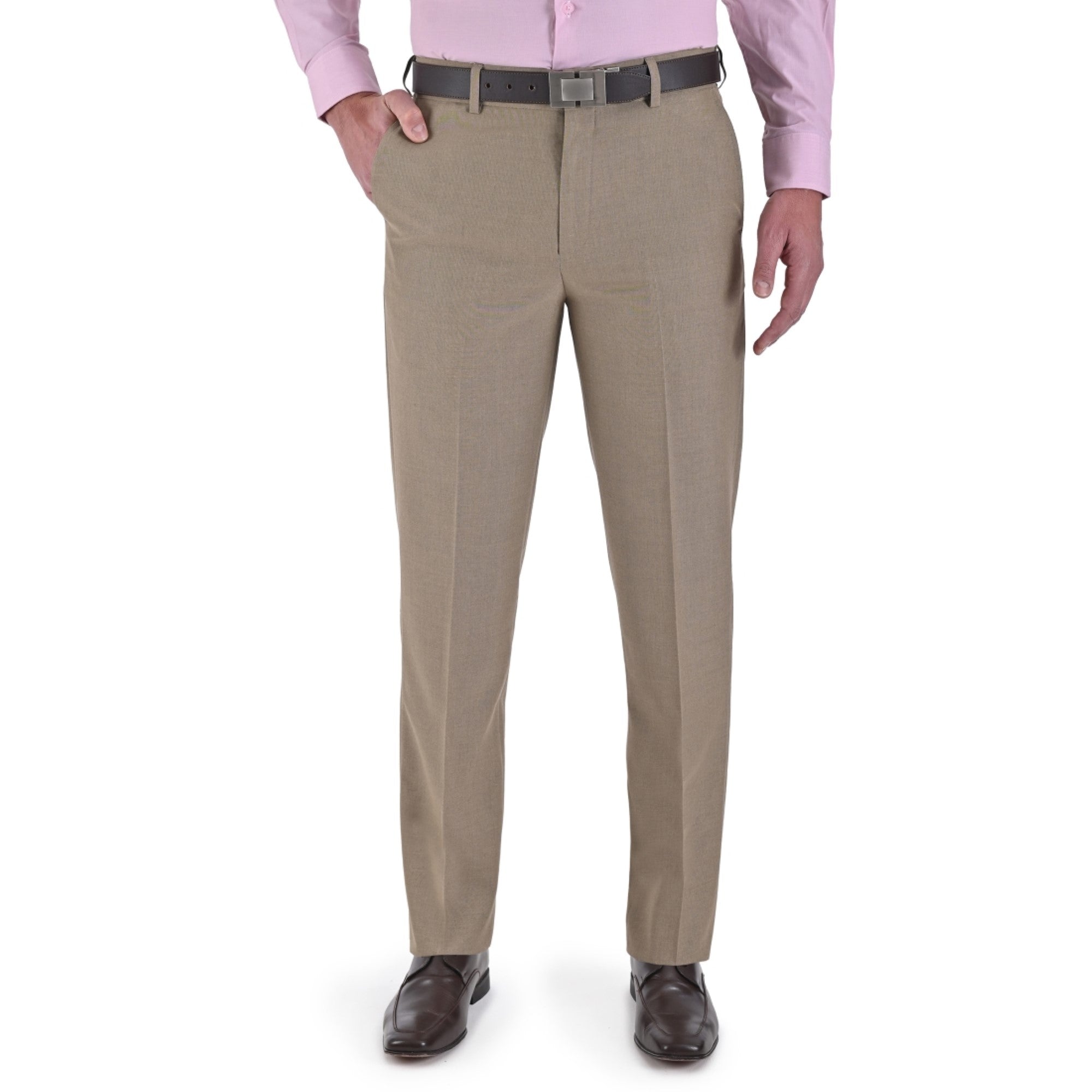 Pantalón de Vestir Sansabelt Slim Fit Cintura Ajustable 1768
