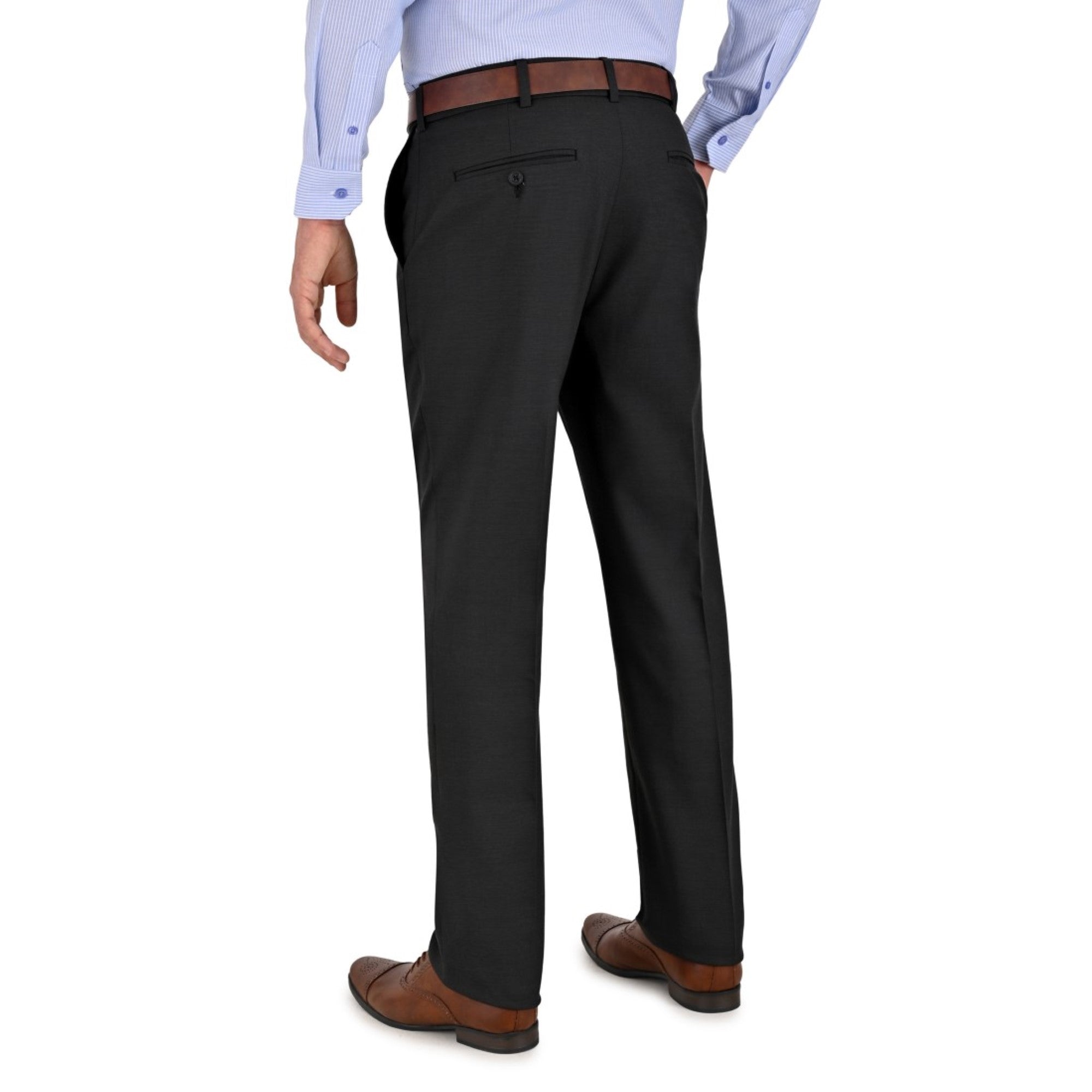 Pantalón de Vestir Sansabelt Slim Fit Cintura Ajustable 3786