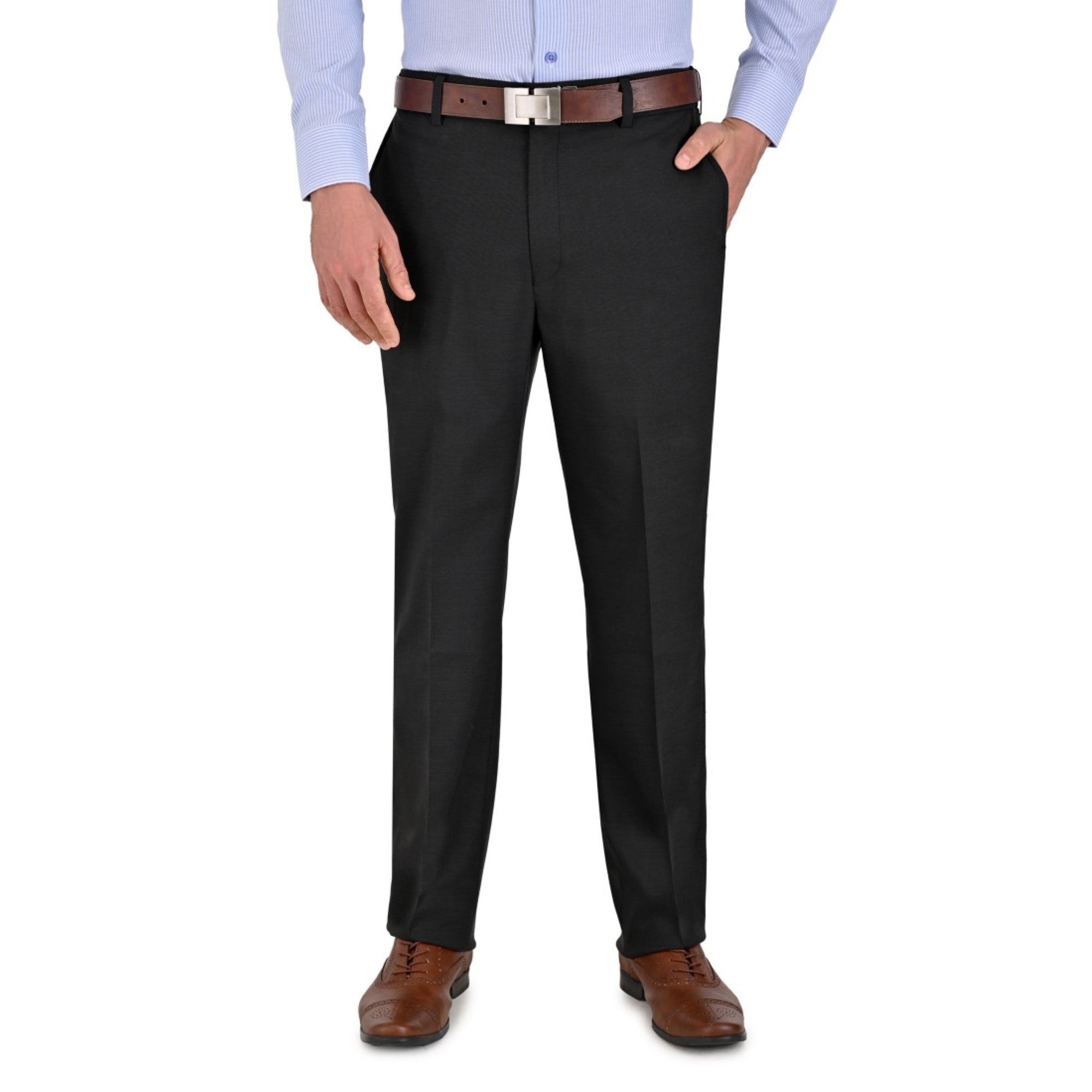 Pantalón de Vestir Sansabelt Slim Fit Cintura Ajustable 3786
