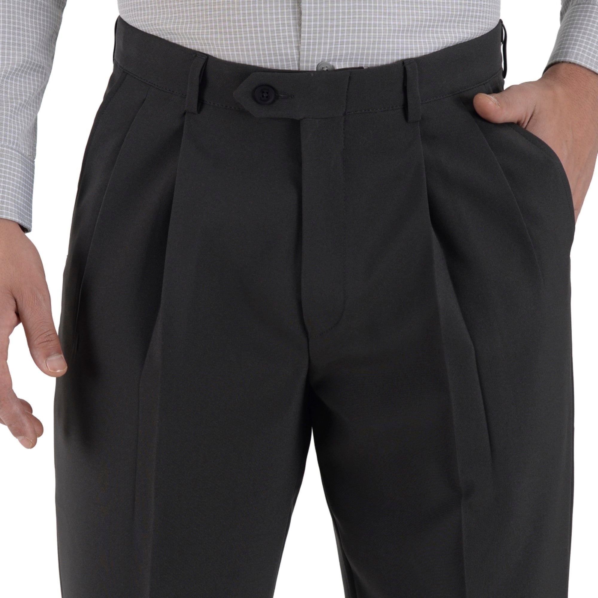 Pantalón de Vestir Sansabelt Regular Fit Con Pinzas Q020