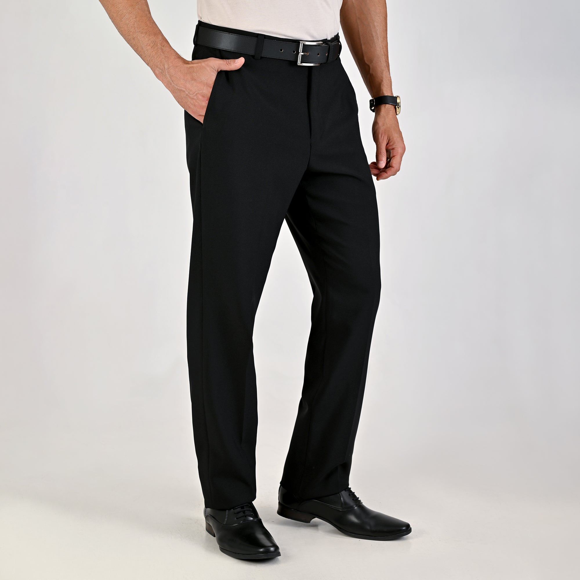 Pantalón de vestir Sansabelt Slim Fit 1268 Negro