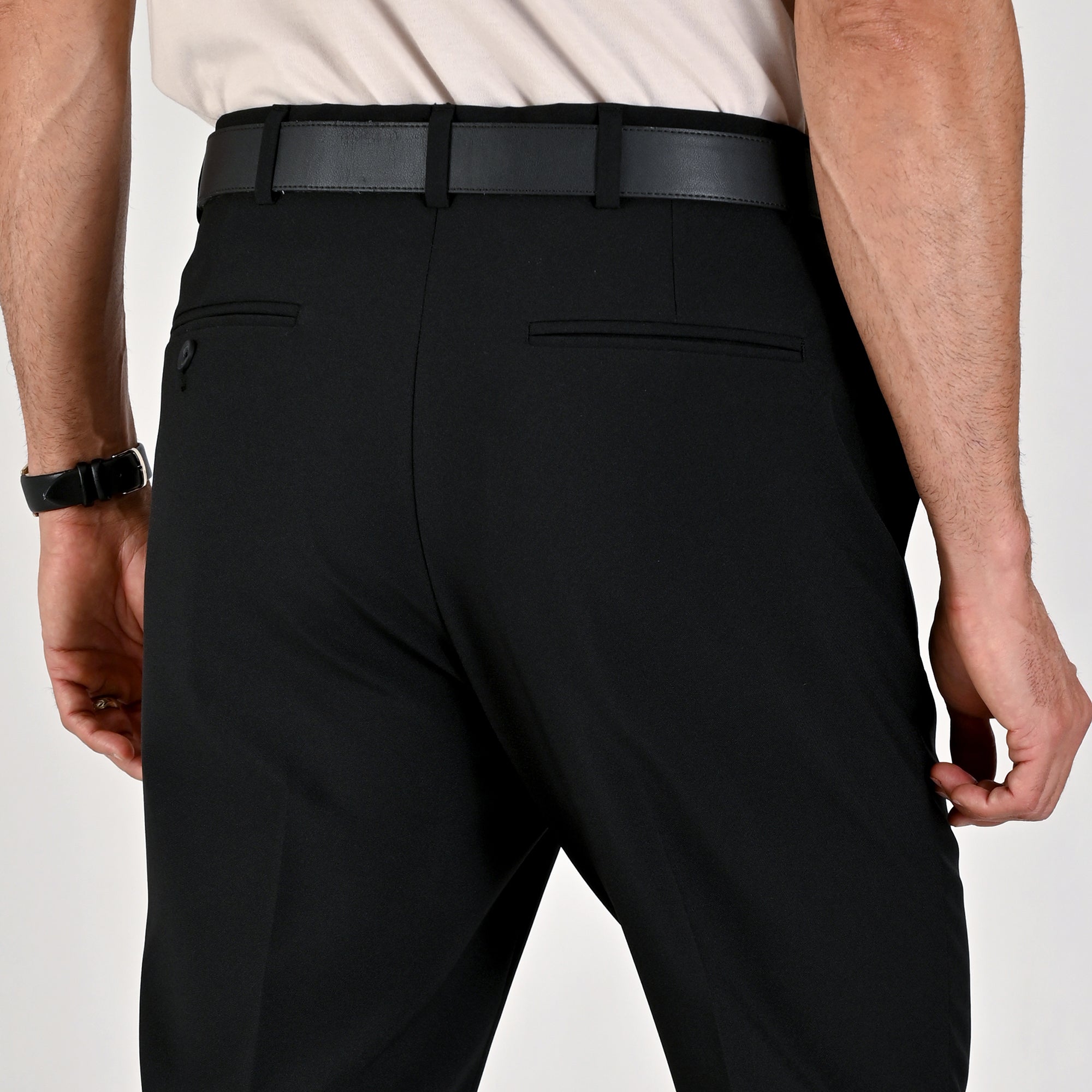 Pantalón de vestir Sansabelt Slim Fit 1268 Negro