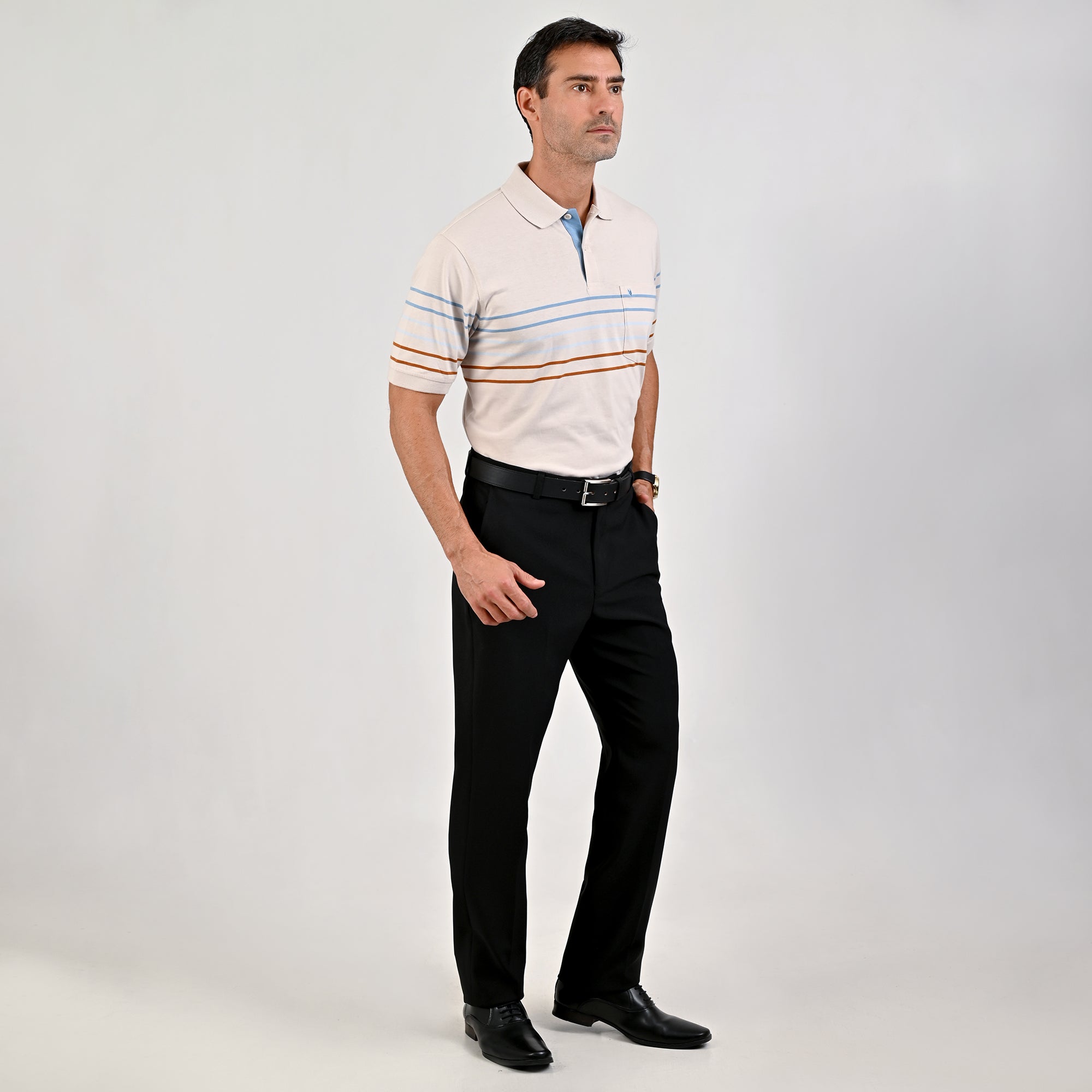 Pantalón de vestir Sansabelt Slim Fit 1268 Negro
