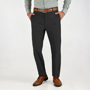 Pantalón Sansabelt Para Caballero Slim Fit 8228 Gris Oxford