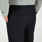 Pantalón Sansabelt Para Caballero Slim Fit 8228 Azul Marino