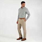 Pantalón Sansabelt Para Caballero Slim Fit 8228 Beige