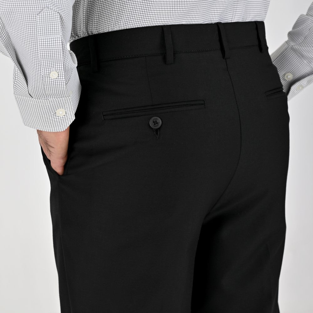 Pantalón Sansabelt Para Caballero Slim Fit 8231 Negro