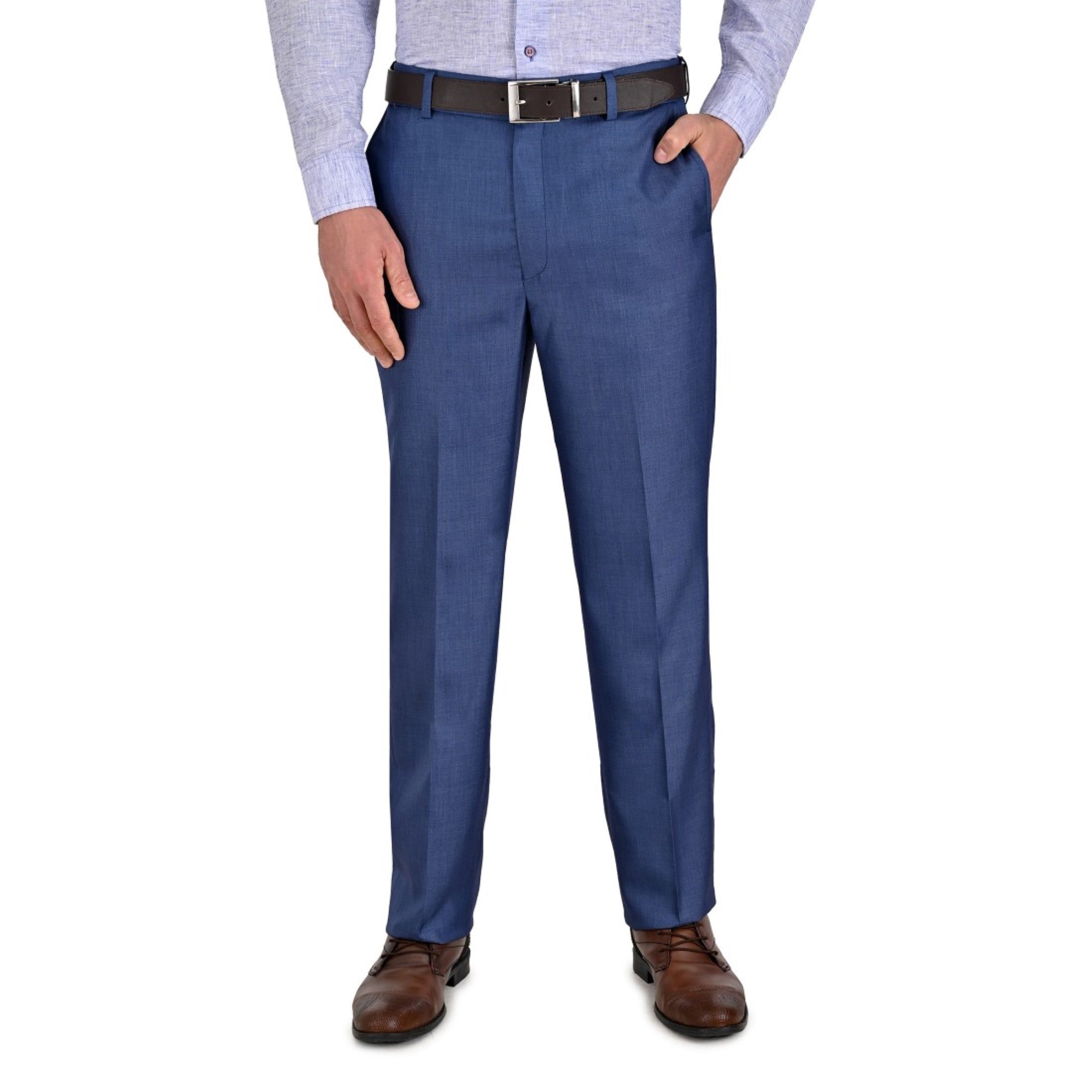 Pantalón de Ventir Sansabelt Cintura Ajustable Fit 3787 Azul Pizarra